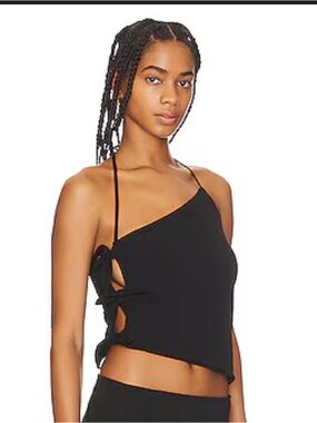 Musier Paris Nami Cutout Stretch Top